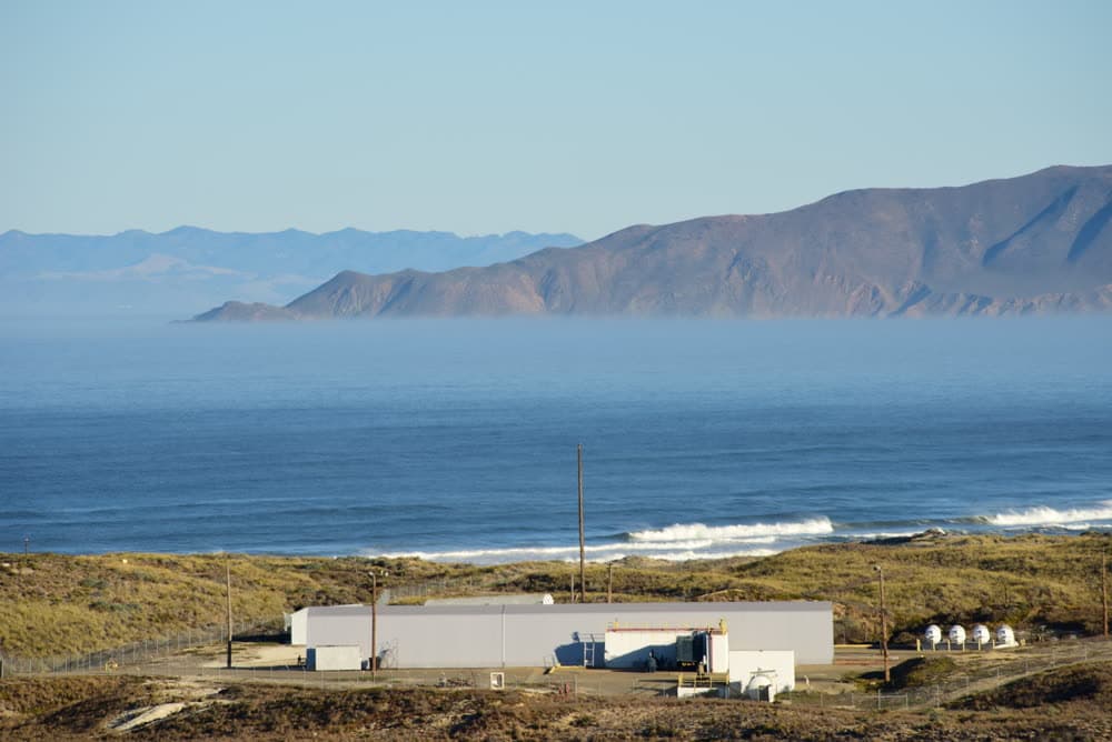 Pacific coastline at Vandenberg